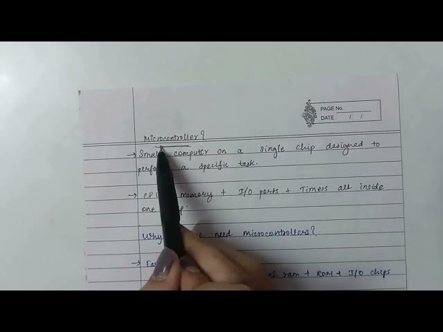Microcontroller and Microprocessor Overview | Comparison | Embedded IoT