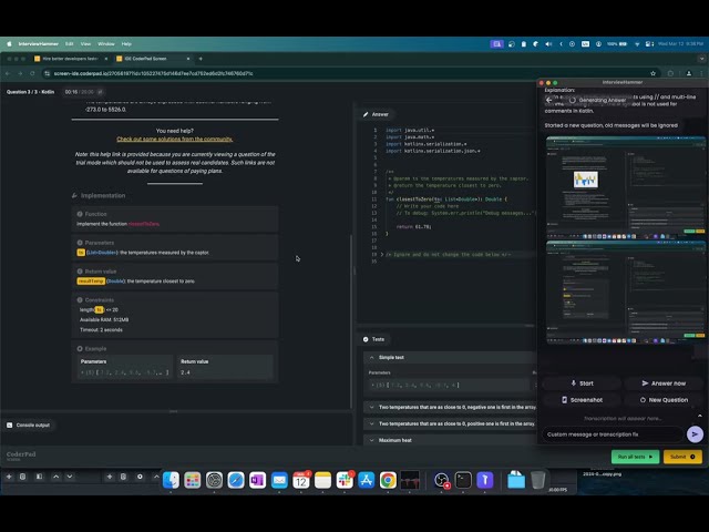 Interview Hammer App Demo & Tutorial: Ace Your Coding Interviews