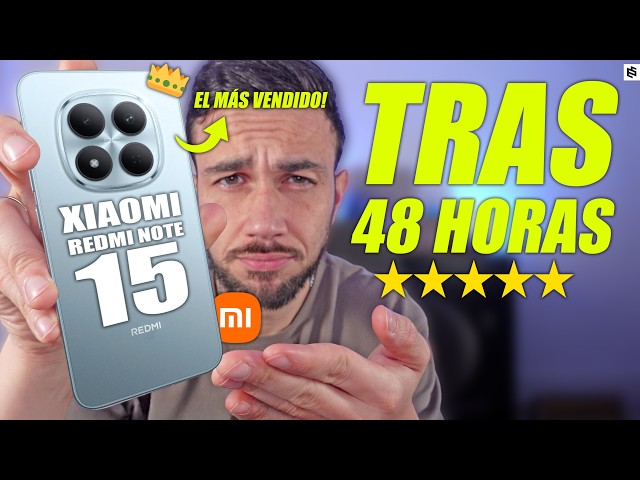 ÉXITO de VENTAS (y es normal) Xiaomi REDMI NOTE 15: REVIEW