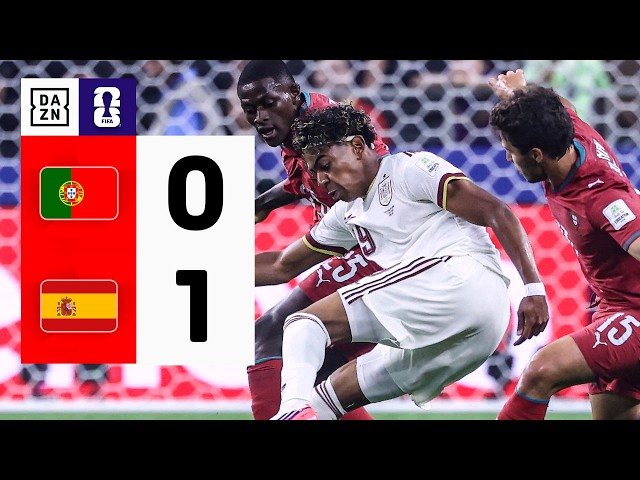 Portugal vs España (0-1) | Resumen y goles | Highlights Copa Mundial de la FIFA 2026™