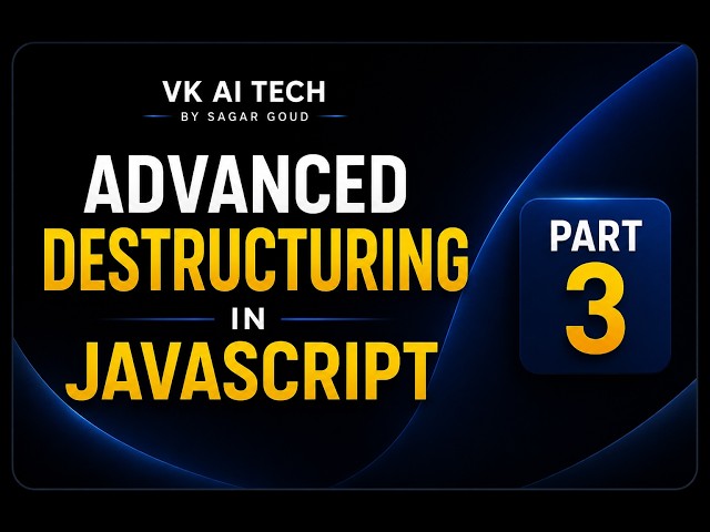 Destructuring Part 3