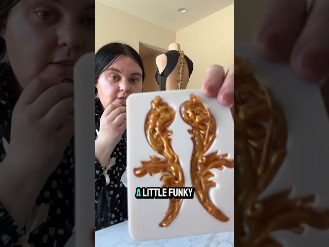 Cosplay & costume techniques: hot glue filigree!!