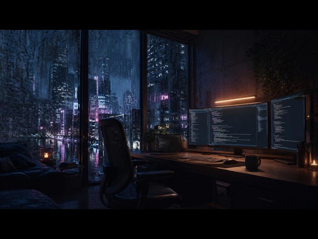 Rain Compiler — Rainy Electronic Music for Coding & Deep Work