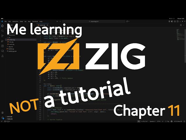 Learning Zig Live - Chapter 11
