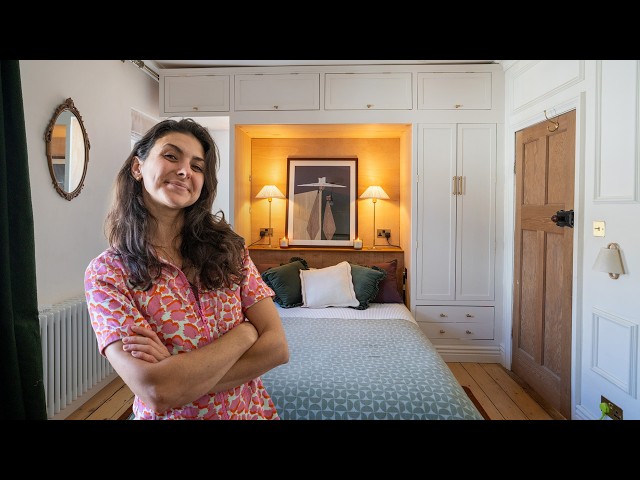 The Murphy bed reveal!