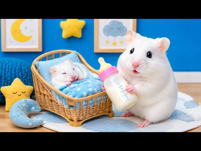 Hamster Baby Care - Escape from the Minecraft Maze | Hamster Maze