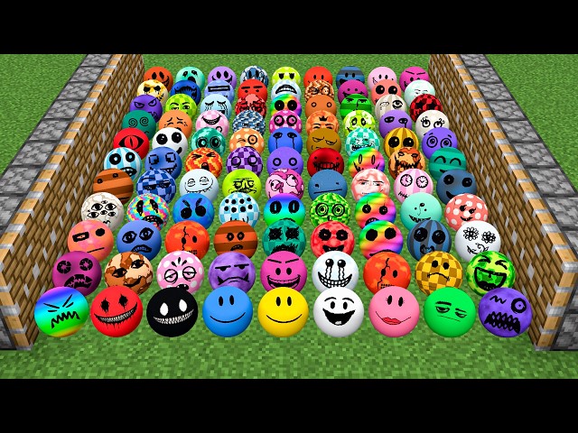 ALL 100 VERITY Combined in Minecraft = ???