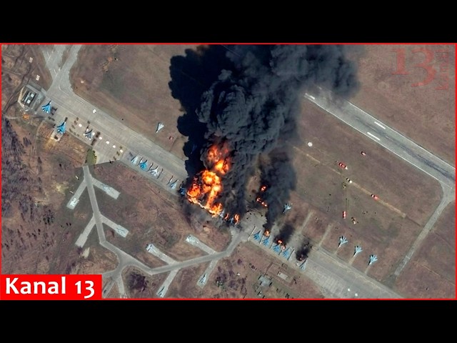 Ukraine crushes Russia’s Su-57 and a Su-34 fighter jets 1,700  km from border