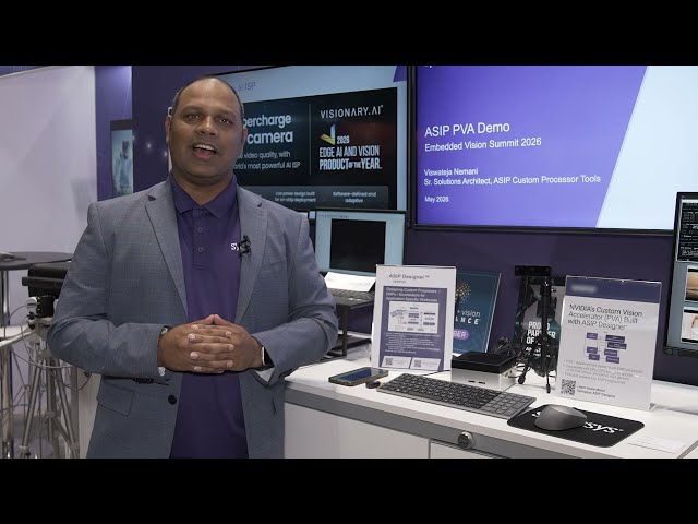 Custom Vision Accelerator (NVIDIA PVA) Built with ASIP Designer in Action