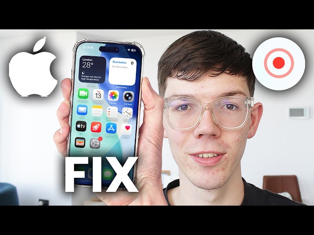 Fix Screen Recorder Missing On iPhone - Tutorial