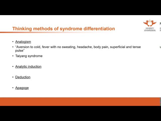 233. UJ online lectures:72  Diagnostics  Comprehensive Application Of Diagnosis 3