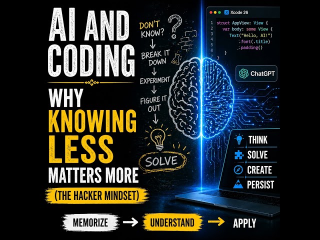 AI and Coding — Why Knowing Less Matters More (The Hacker Mindset)