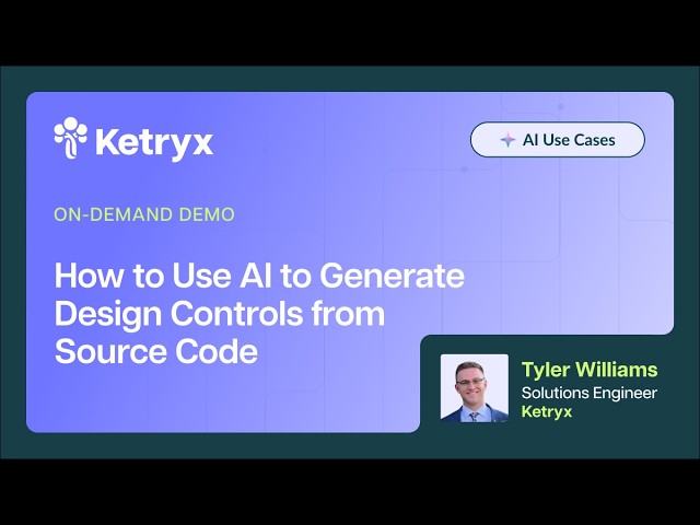 How to Use AI to Generate Design Controls from Source Code