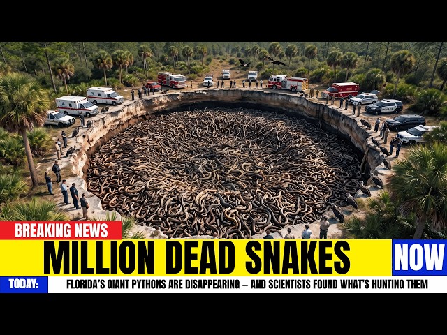 Florida’s Giant Pythons Are Disappearing — And Scientists Found What’s Hunting Them