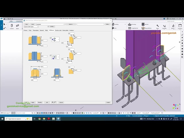 Tekla for Beginners Tutorial 13