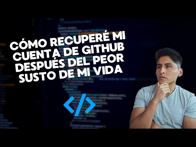 How I recovered my GitHub account after the worst scare of my life