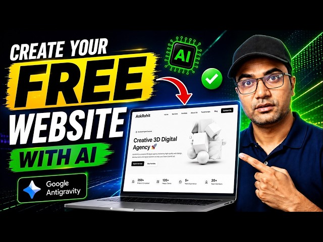 How to Create a FREE Website with AI in 2026 | Build a Website with AI (No Coding)