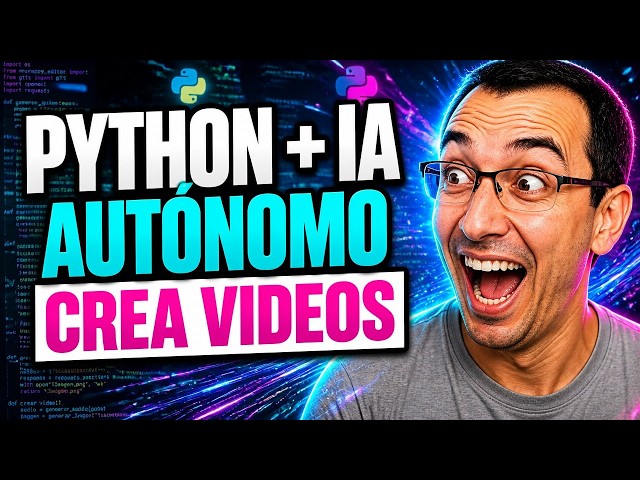 PYTHON 🐍 Crea un SCRIPT que genera VIDEOS y DINERO automáticamente
