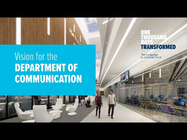 Vision for the Department of Communication
