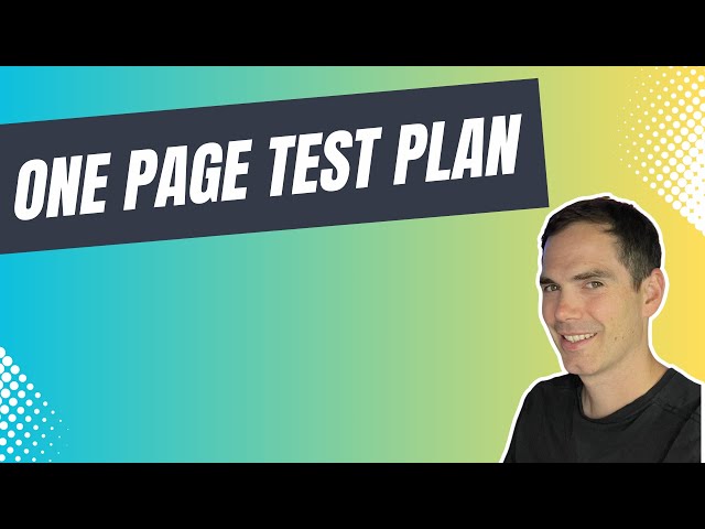 Plan de examen de una página | Escribe tu plan en minutos