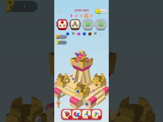 Solving Screwdom Lvl 1024 (hard level)