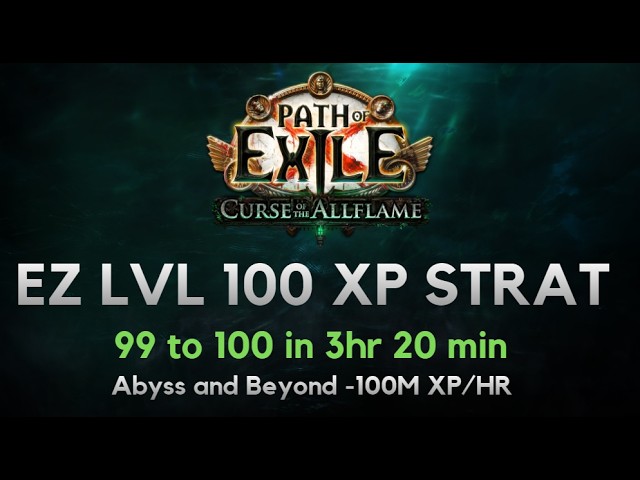 Easy Level 100 Farm - PoE 3.29 XP Strat
