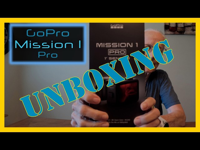 GoPro Mission 1 Pro - UNBOXING - 5/31/26