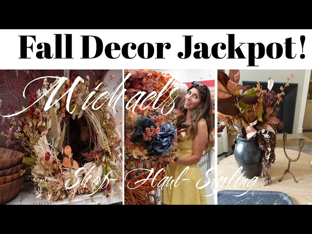 Fall Shop, Haul & Styling 2026 / Fall home Decor Guide
