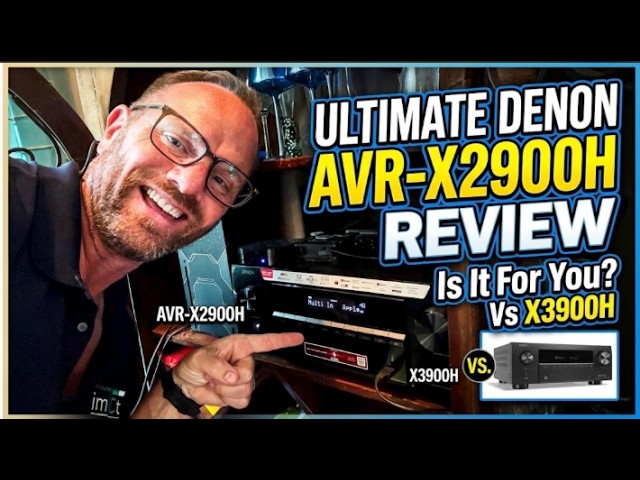 Stop! Before You Buy the Denon X3900H... Watch This -  X2900H Review