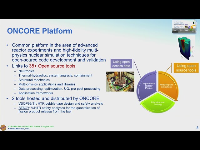 IAEA Activities on Computational Tools for Nuclear Reactors Analysis