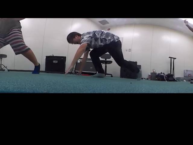 2016年度　基礎ゼミ　360度動画　「筋力トレーニング　No.1」　音無し