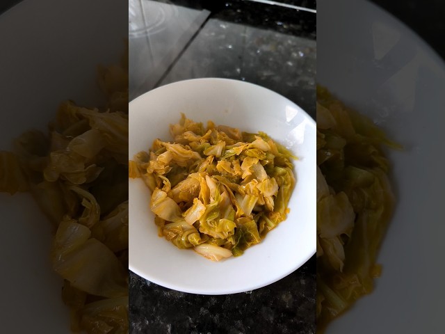 Receta de col o repollo facil, sabroso y saludable