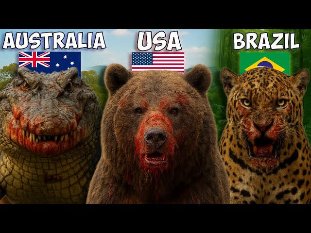 The Deadliest Animal in Every Country