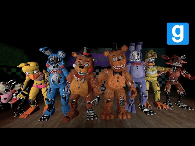FNAF 2 Withered Animatronics | Garry's Mod