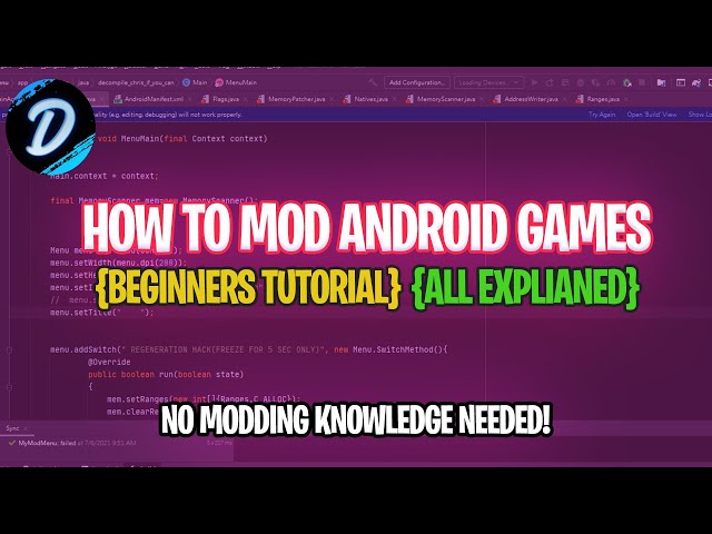 How to mod Android Games {Beginners Tutorial} (All Explained)