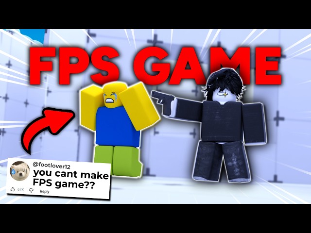 I Made a Roblox FPS Game in 14 Days...