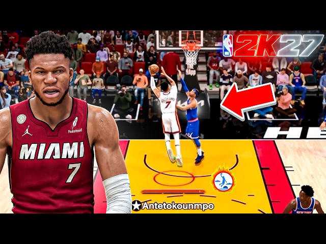 NBA 2K27 Miami Heat vs New York Knicks GAMEPLAY!