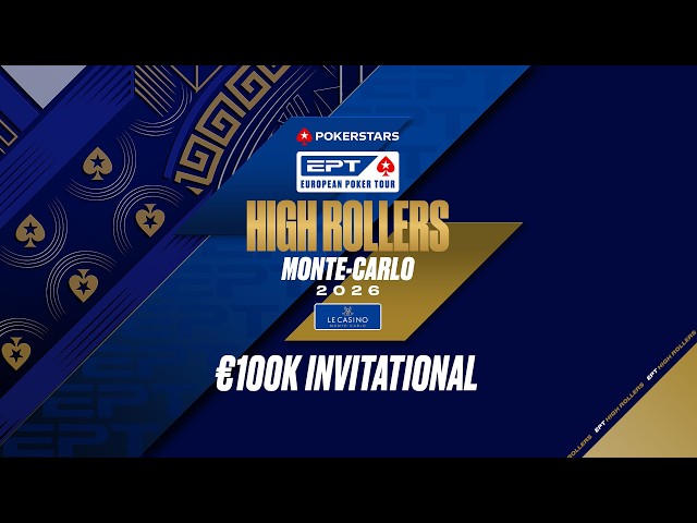 €100K INVITATIONAL - €1M WINNER TAKES ALL | EPT Monte Carlo 2026