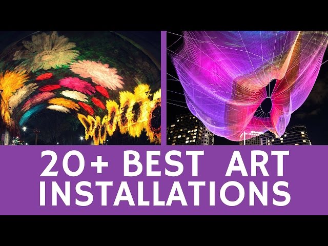 Best ART INSTALLATIONS: 20+ optical illusions & modern art-projects