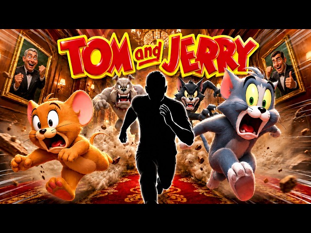 🐱 TOM & JERRY NEW RUN 🐭 | 4K Interactive Warm Up | High Quality Immersive Workout