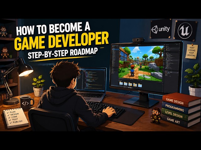 How to Become a Game Developer  | Complete Beginner Roadmap 🎮