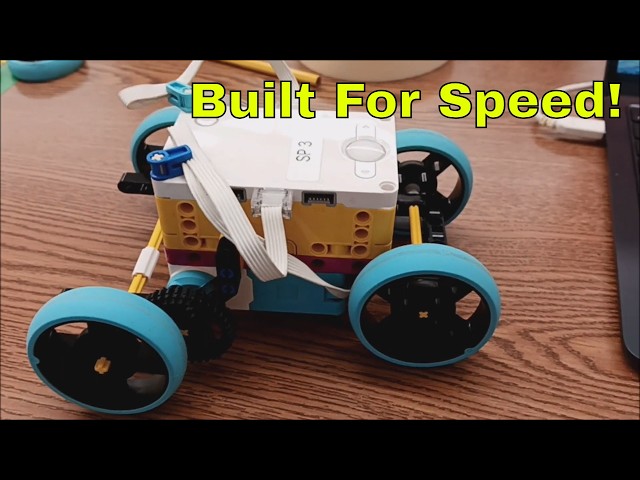 Spike Prime Speedbot 2.0 Built For Speed w/ Building Instructions