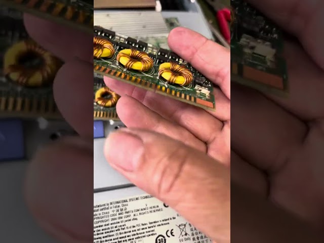 Identify computer components for resale