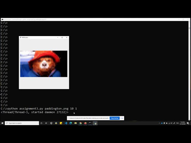 Image processing and multi-threading with Python