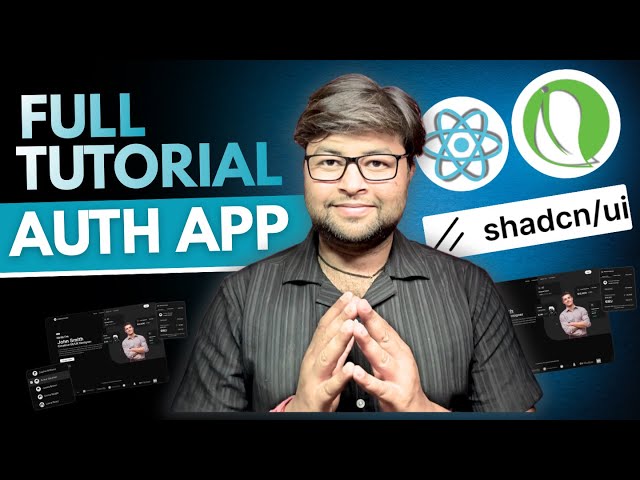 23.Complete Auth App using ReactJS [Hindi] | Login, Register, JWT, Protected Routes