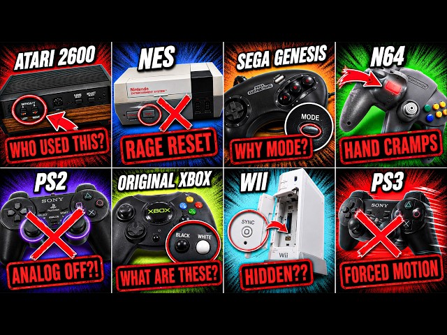 Every Console's Most POINTLESS Button Explained