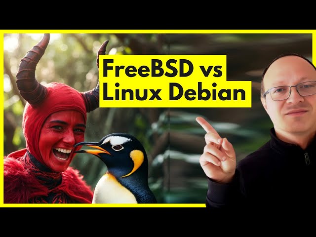 OMG! I CAN'T BELIEVE FREEBSD 15 IS FASTER THAN LINUX DEBIAN 13