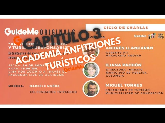 GuideMe Originals - Cap.3 - Anfitriones, Destinos y Turismo Responsable