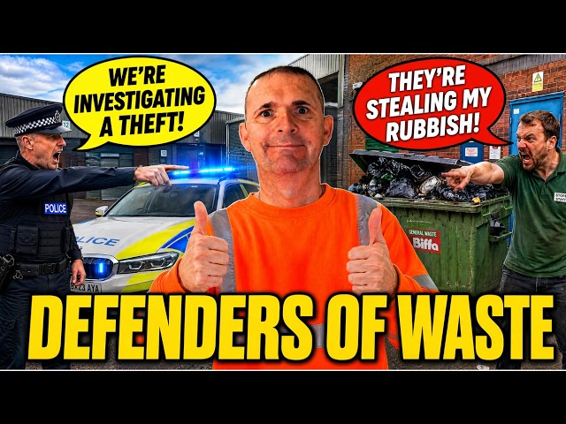STAFF CALLED THE POLICE, DUMPSTER DIVING IN THE UK, DID WE GET ARRESTED?😲