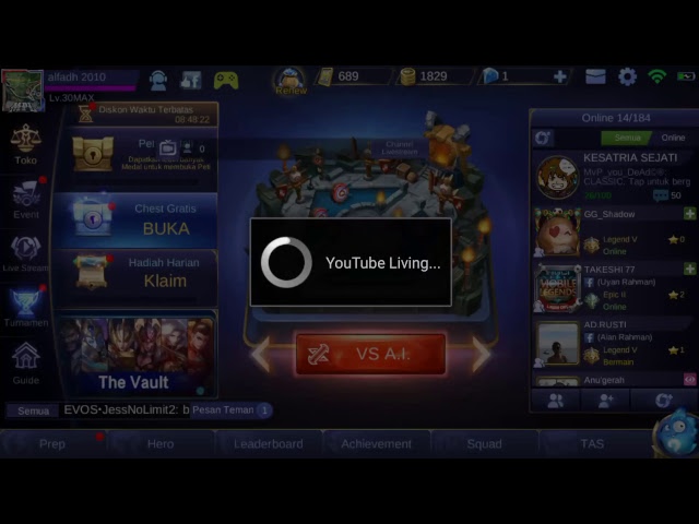 Live Streaming Yadi Alfadh